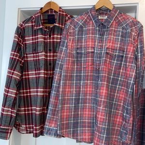 2 Button-down Shirts